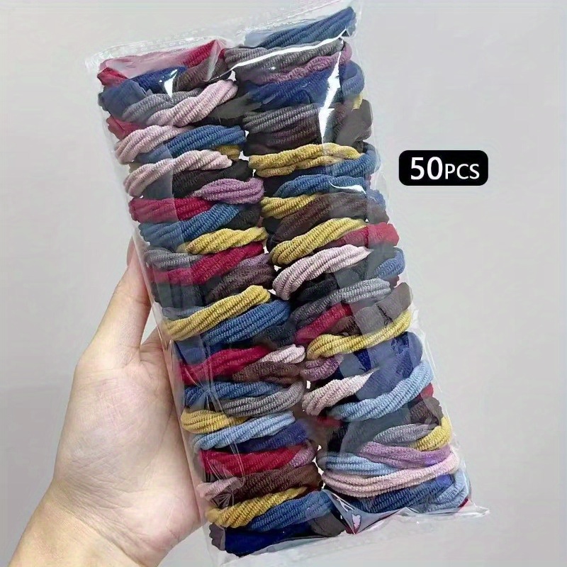 Travel Accessories Store - 50 PCS Lazos para el Cabello