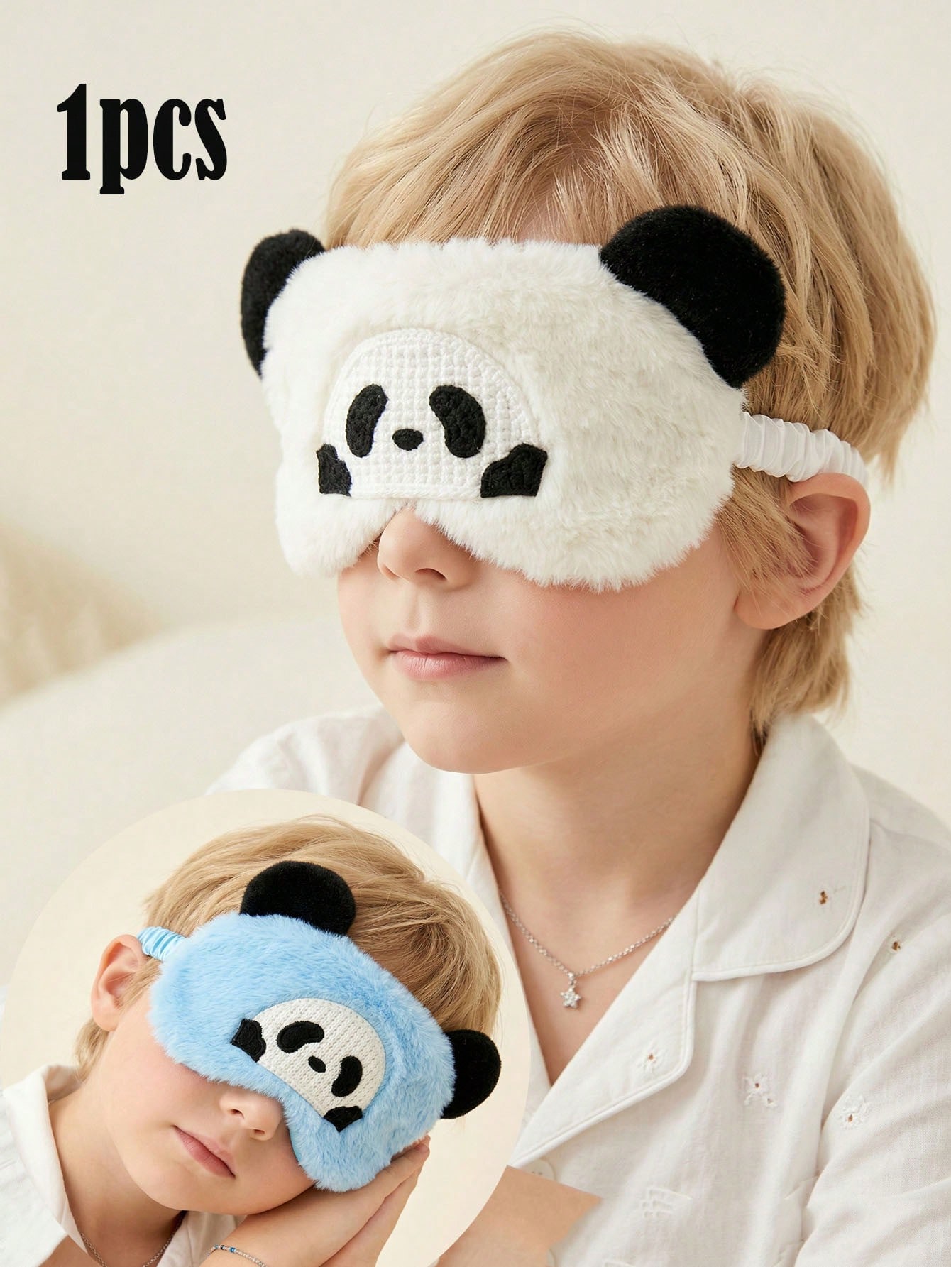 Travel Accessories Eye Mask - Antifaz de Felpa para Dormir con