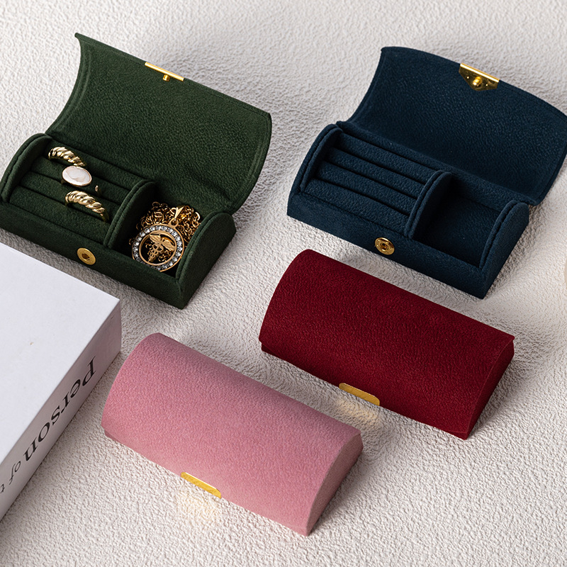 Accessories Travel Jewelry Box - Estuche de Almacenamiento de Joyas Portátil