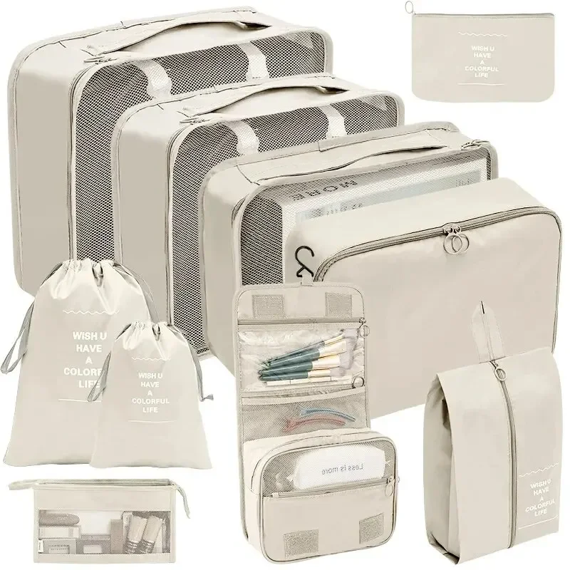 Travel Accessories Organiser - Juego de 7/8/9/10 Uds. De bolsas