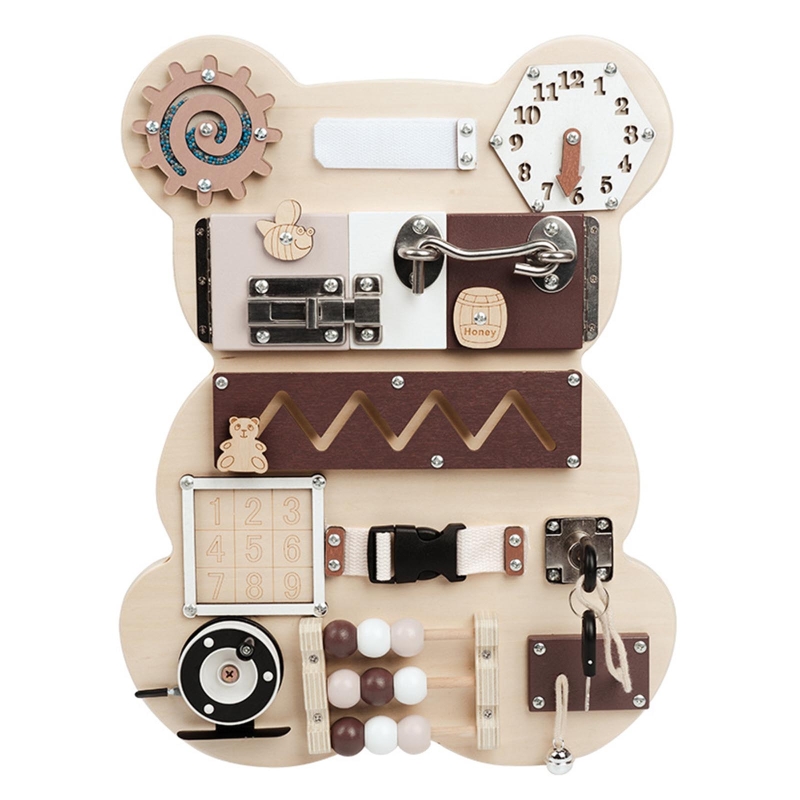 Travel Accessories For Baby - Tablero de actividades Montessori para bebé,