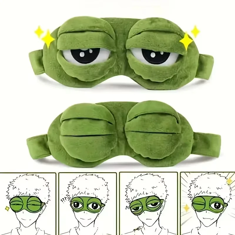 Travel Accessories Eye Mask - Antifaz con Forma de Rana para