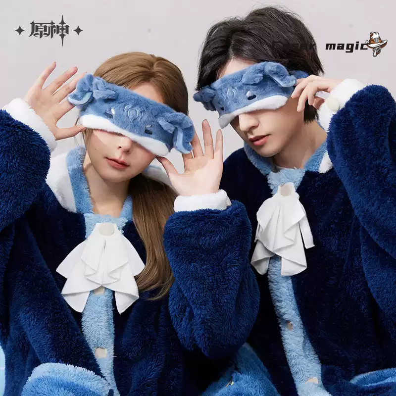 Travel Accessories Eye Mask - Pijama Neuvillette Genshin Impact Oficial Original,