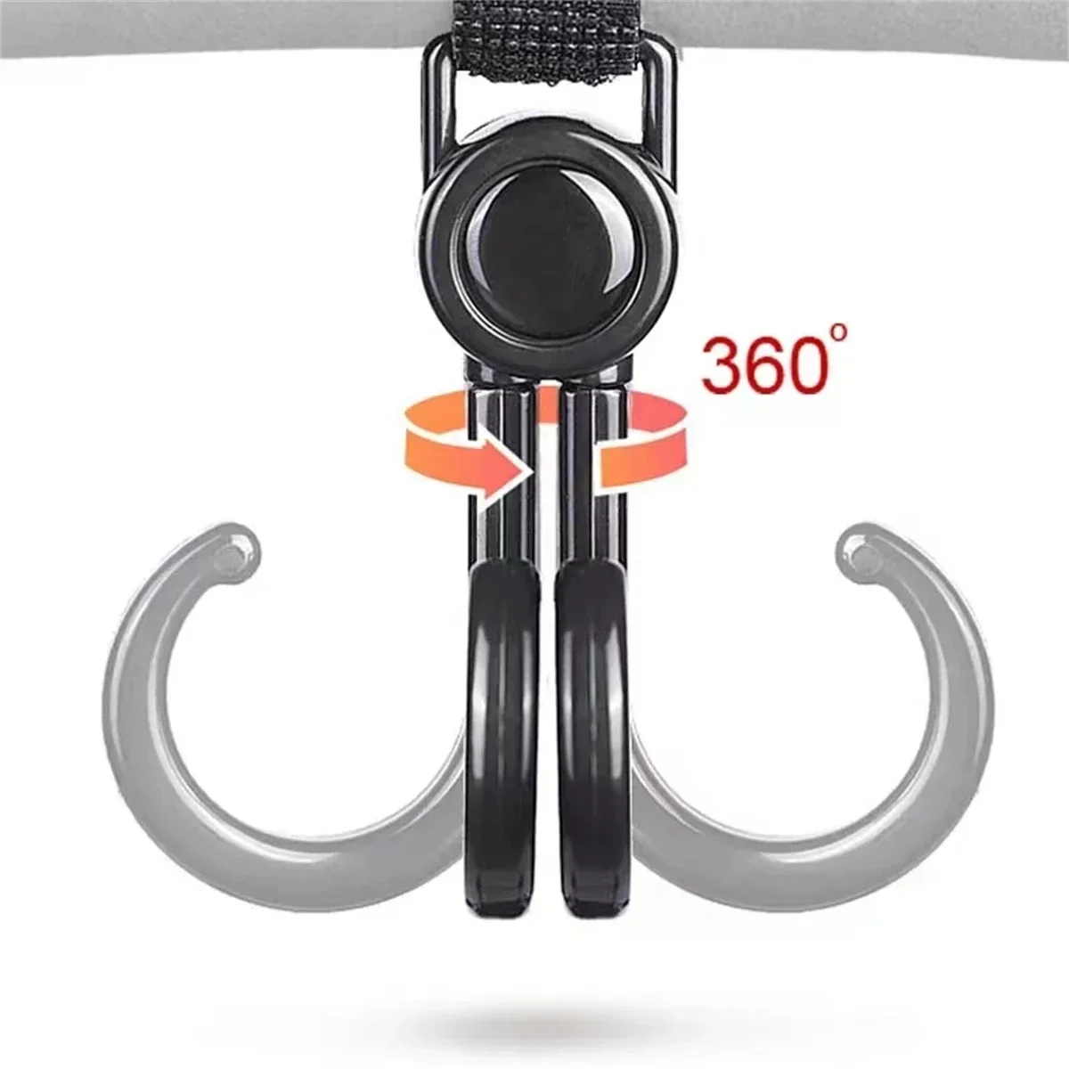 Ganchos dobles giratorios para - Travel Accessories For Baby reseña y precio