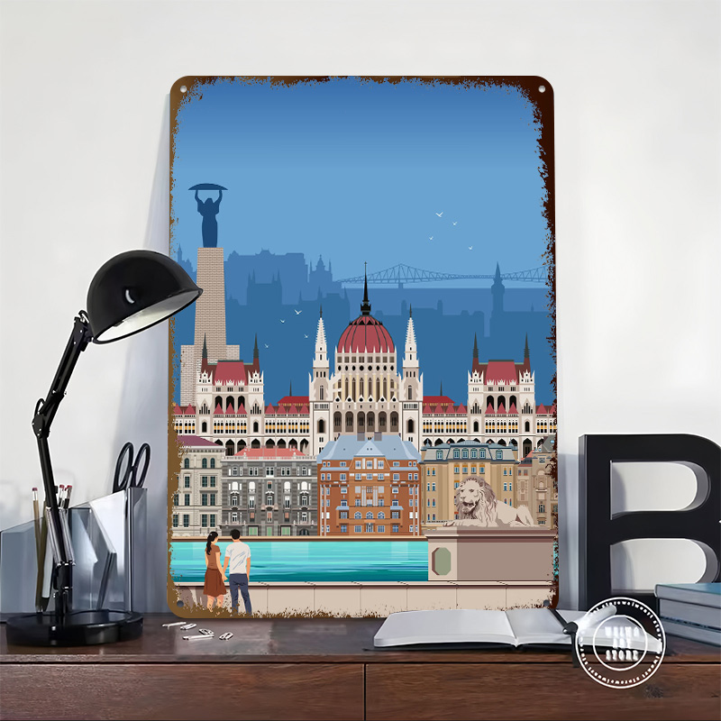 Póster de Metal con Diseño de  - Travel Accessories Europe reseña y precio