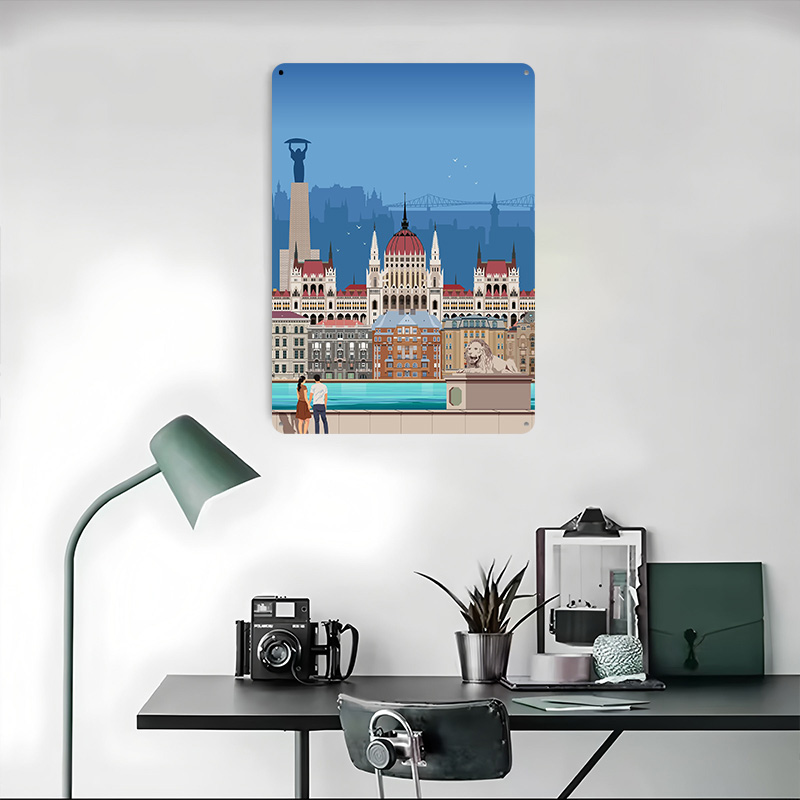 Póster de Metal con Diseño de  - Travel Accessories Europe reseña y precio