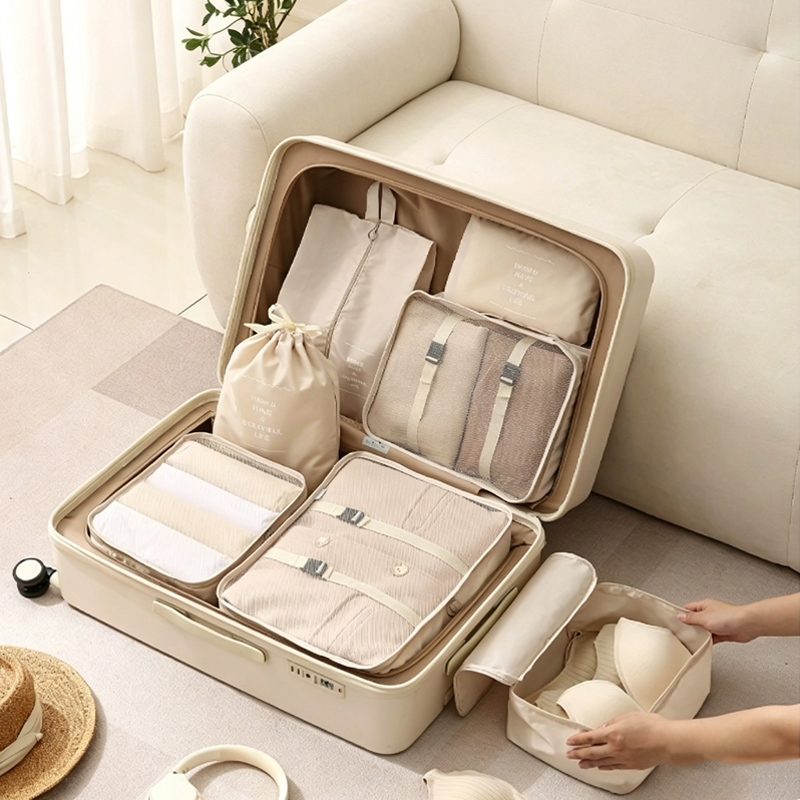 Juego de 7 Cubos de Embalaje - - Travel Packing Cube reseña y precio