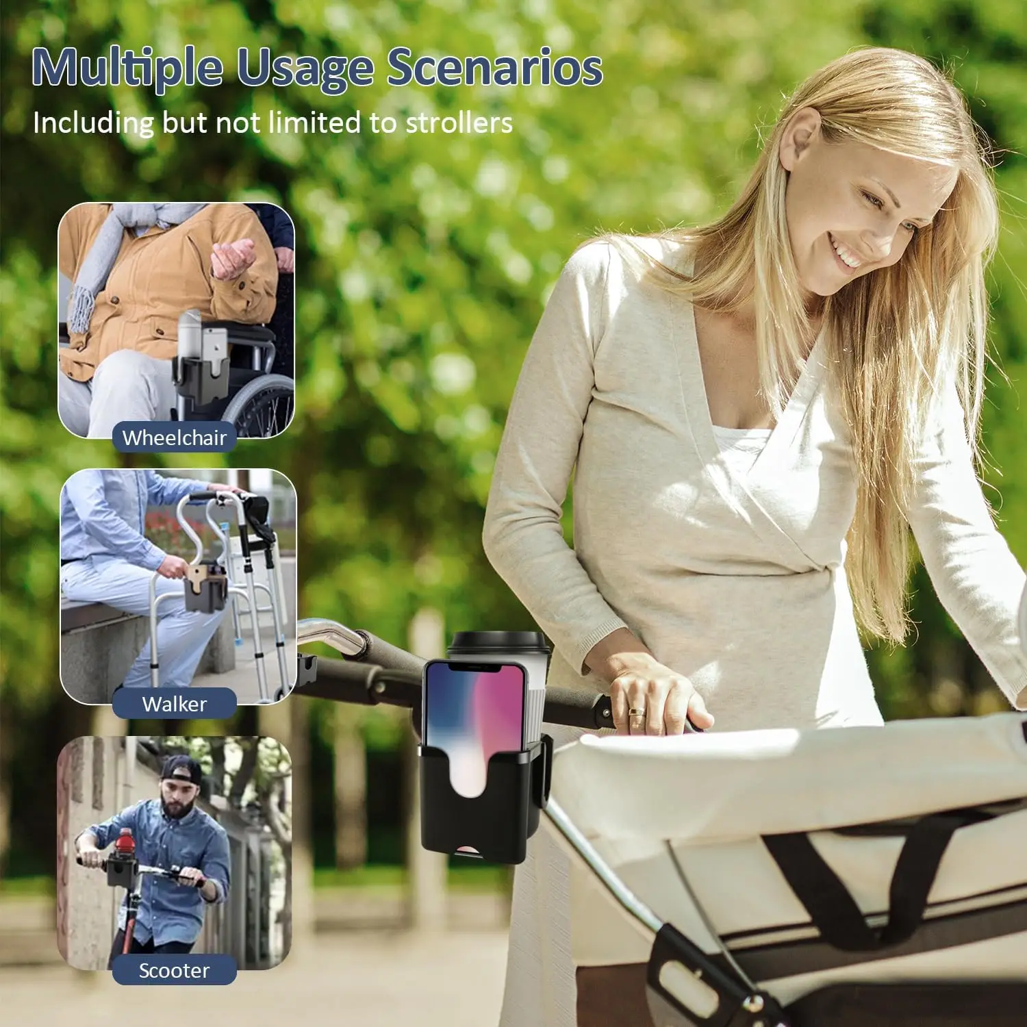 Portavasos Antideslizantes par - Travel Accessories For 2 Year Old reseña y precio