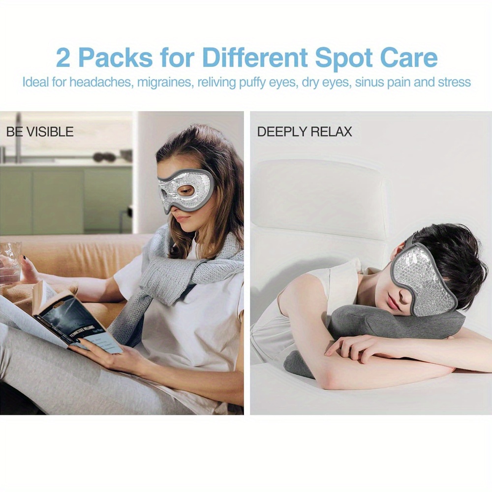 2 unids/set de mascarilla de G - Travel Accessories Eye Mask reseña y precio