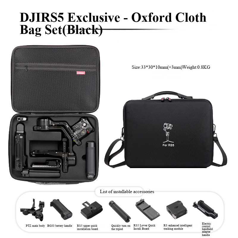 Bolsa de hombro para DJI RS 5, - Travel Packing Cube reseña y precio
