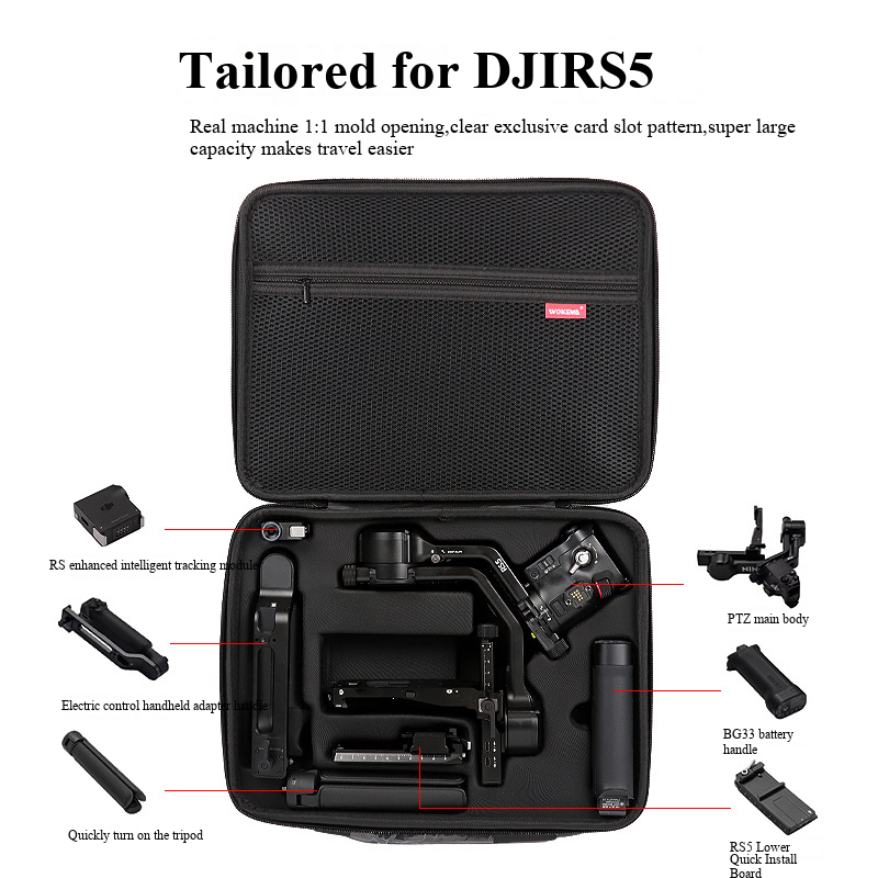 Bolsa de hombro para DJI RS 5, - Travel Packing Cube reseña y precio