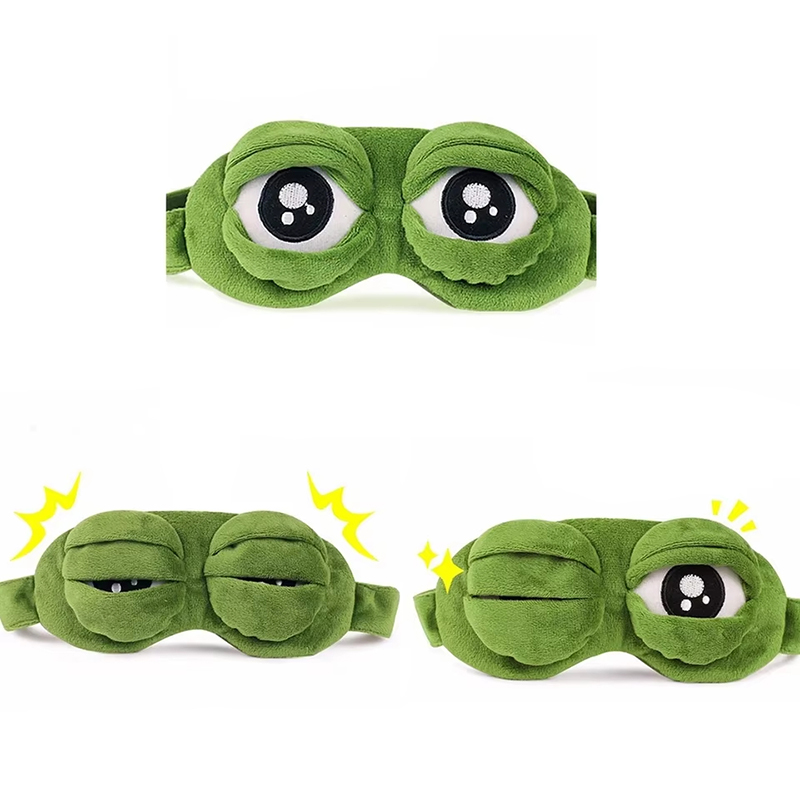 Antifaz con Forma de Rana para - Travel Accessories Eye Mask reseña y precio