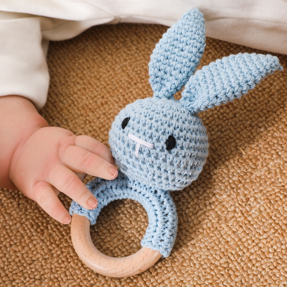 Sonajero de Madera para Bebé,  - Travel Accessories For 2 Year Old reseña y precio