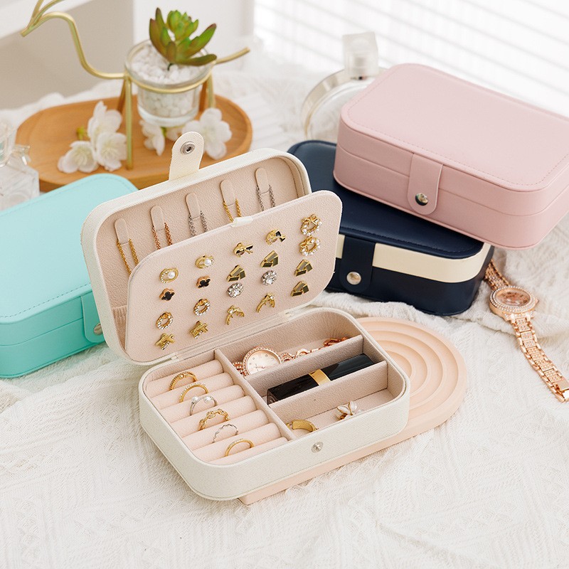 Estuche portátil mini antióxid - Accessories Travel Jewelry Box reseña y precio