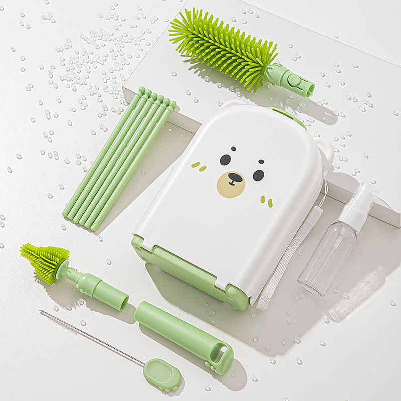 Juego de cepillos para biberon - Travel Accessories For 2 Year Old reseña y precio