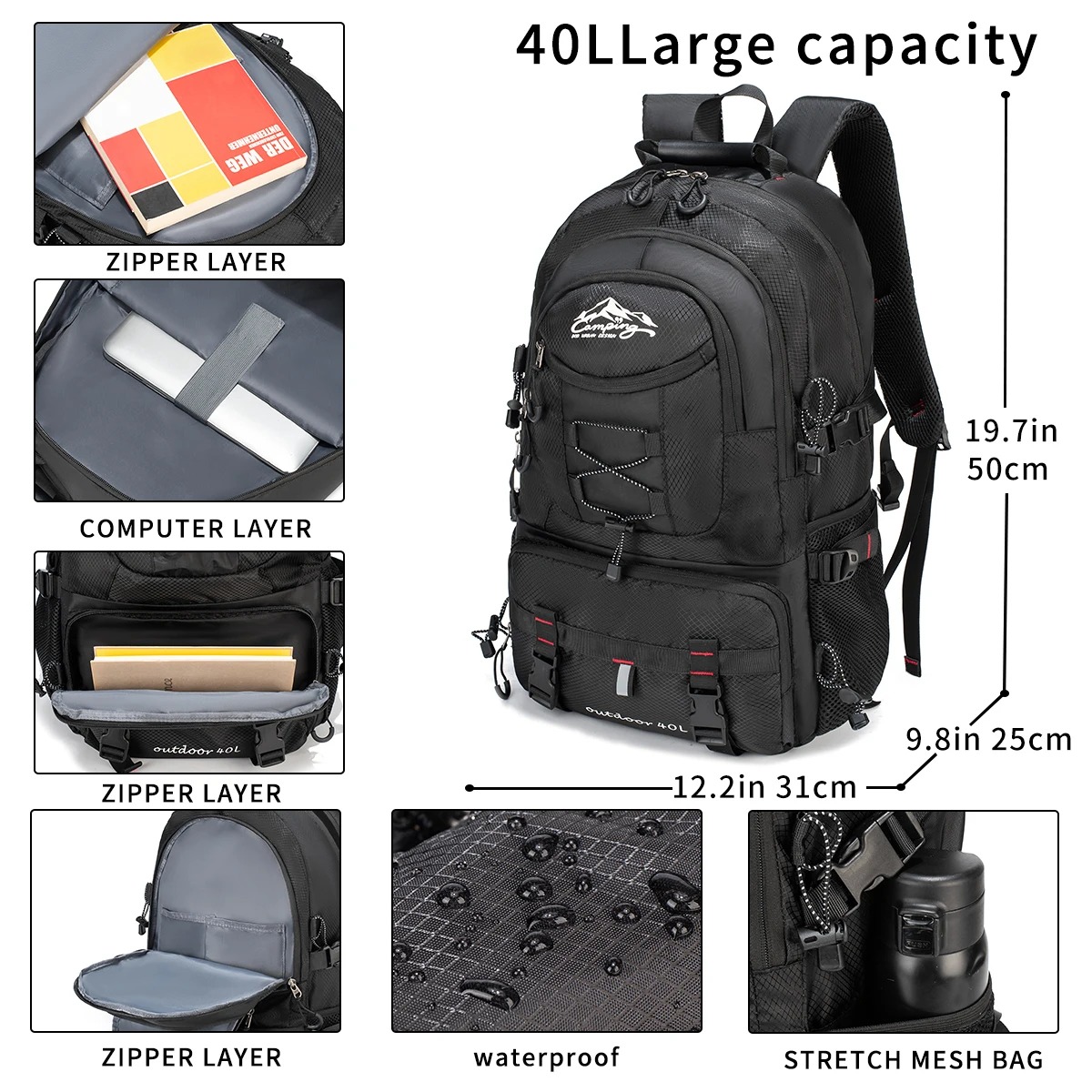 Mochila de Senderismo de Gran  - Travel Accessories Europe reseña y precio