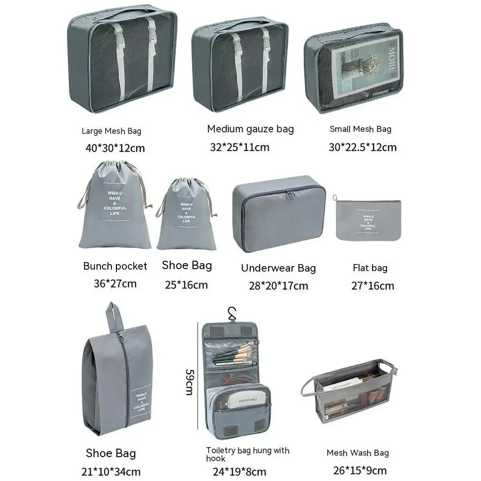 Juego de 7/8/9/10 Uds. De bols - Travel Accessories Organiser reseña y precio