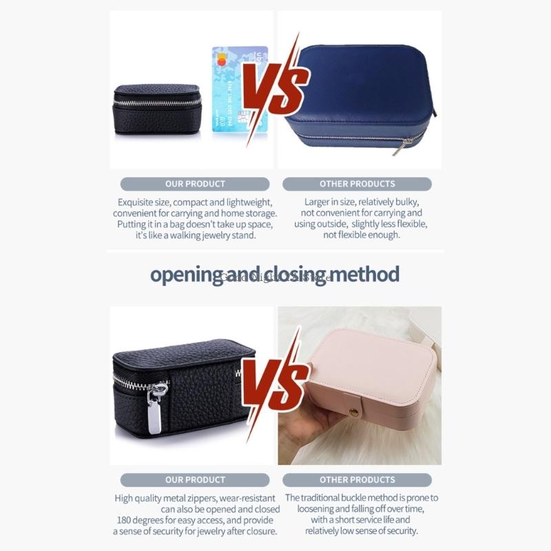 Elegante caja pequeña para acc - Accessories Travel Jewelry Box reseña y precio