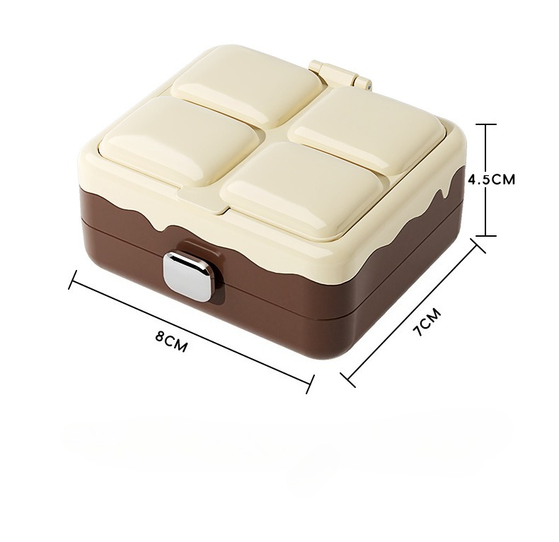 Organizador de joyas portátil, - Accessories Travel Jewelry Box reseña y precio