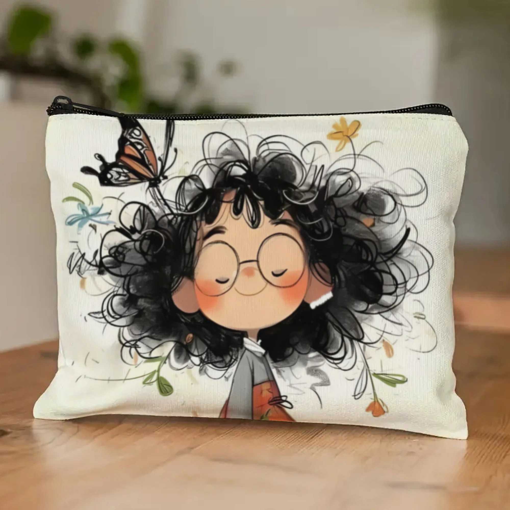 Bolsa de maquillaje de chica d - Travel Accessories Organizer Case reseña y precio
