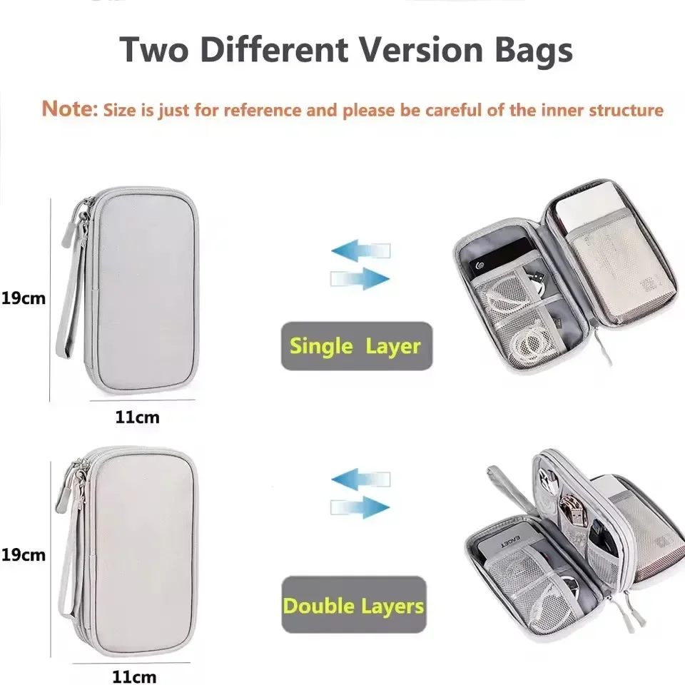 Bolsa de Viaje para Cables, Es - Travel Accessories And Bags reseña y precio