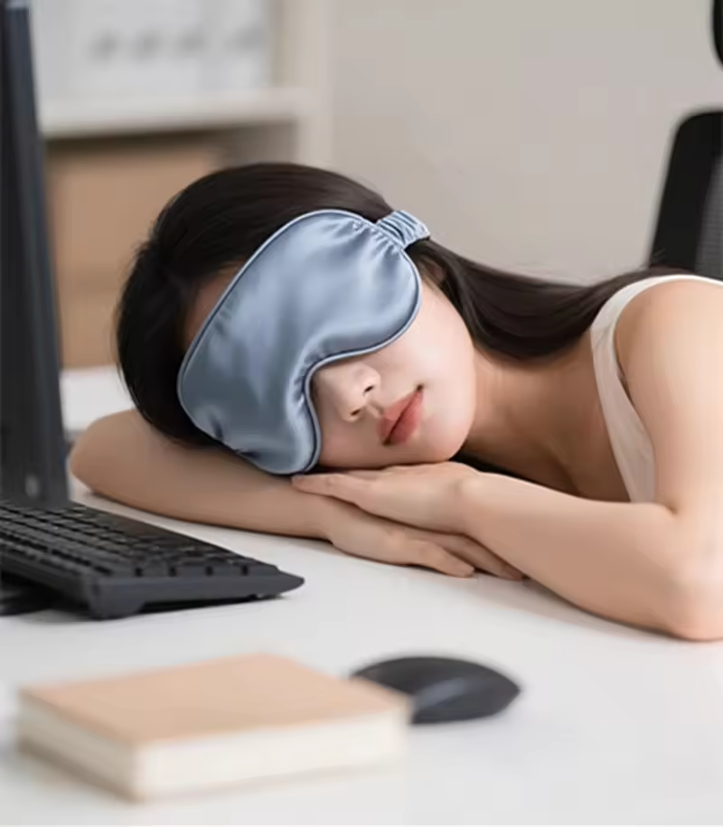 Antifaz de Seda de Doble Cara  - Travel Accessories Eye Mask reseña y precio
