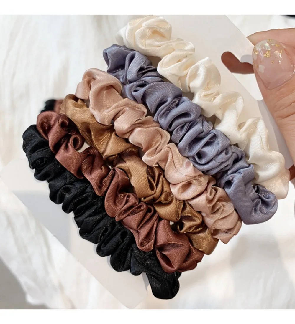 6 Piezas de Scrunchies de Saté - Travel Accessories Store reseña y precio