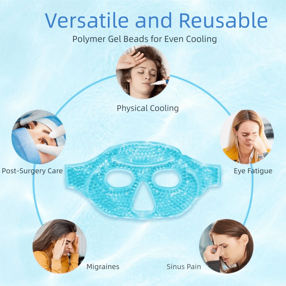 NUEVA Máscara de Gel Frío/Cali - Travel Accessories Eye Mask reseña y precio