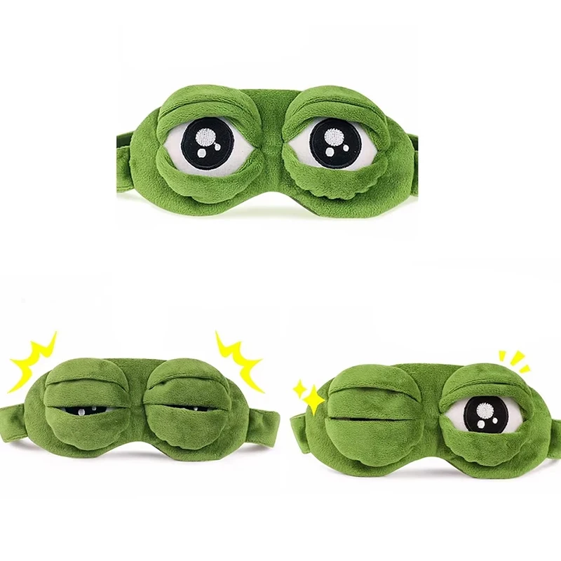 Antifaz con Forma de Rana para - Travel Accessories Eye Mask reseña y precio