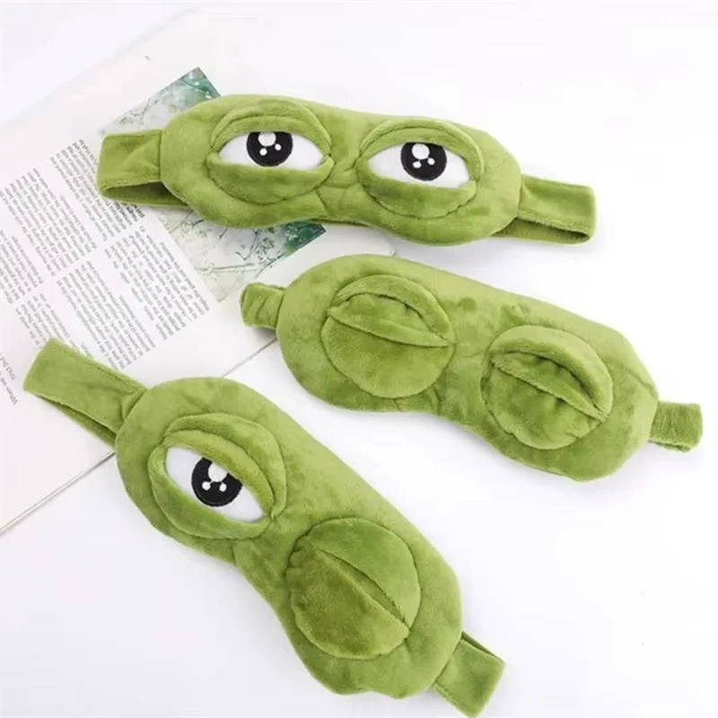 Antifaz con Forma de Rana para - Travel Accessories Eye Mask reseña y precio